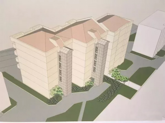 城建学院教工宿舍2号楼2单元既有住宅加装电梯工程
